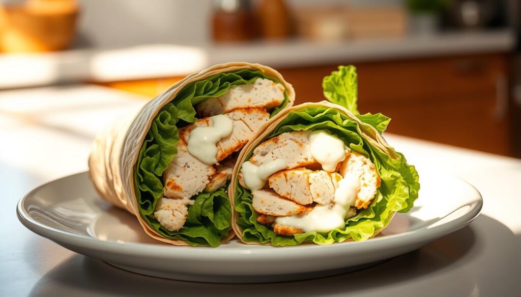 chicken caesar wrap calories chicken caesar wrap calories