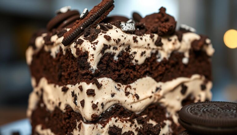 oreo and cake ice cream