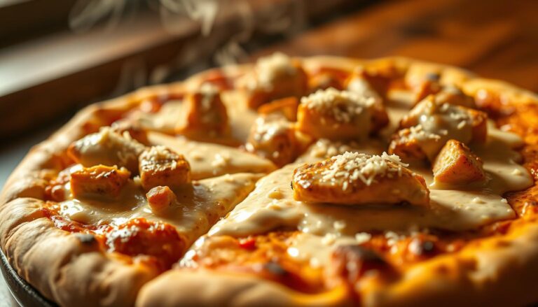 pizza hut chicken alfredo