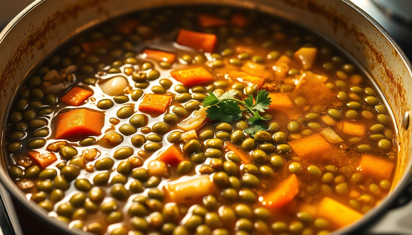 yeşil mercimek çorbası